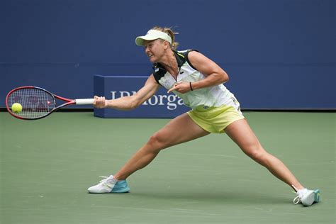 Fiona Ferro, a tennis player who accused her ex-coach of sexual assault, returned to the US Open